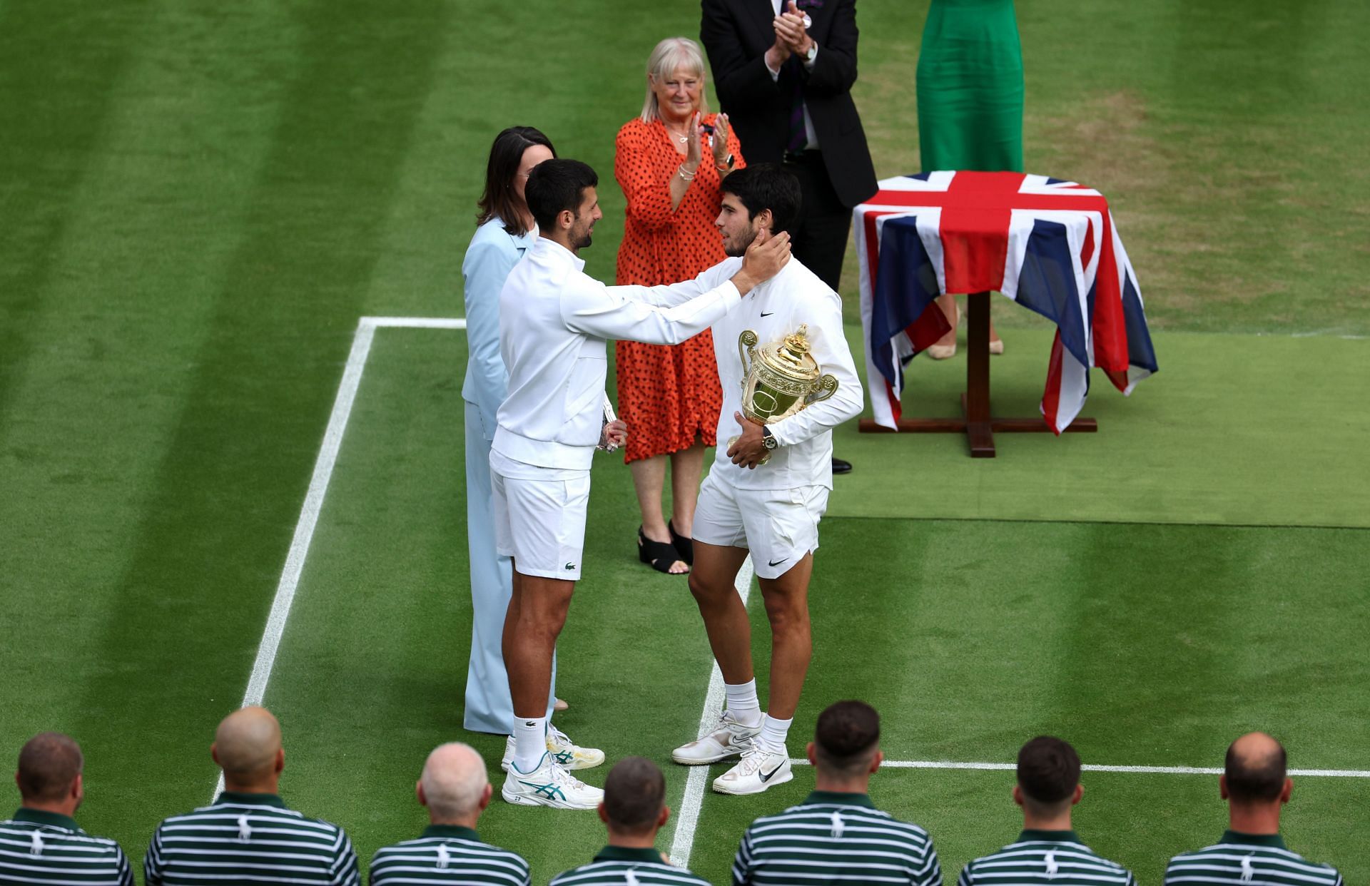 Carlos Alcaraz defeated Novak Djokovic in the Wimbledon 2023 final